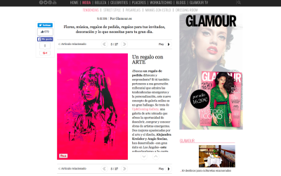 Up&Coming Gallery in Glamour.es